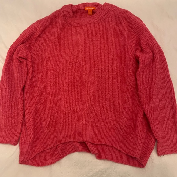Oversized pink knit sweater - Picture 3 of 4